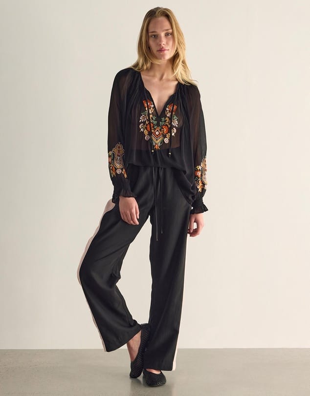 Auguste Olea Blouse - Pinkhill