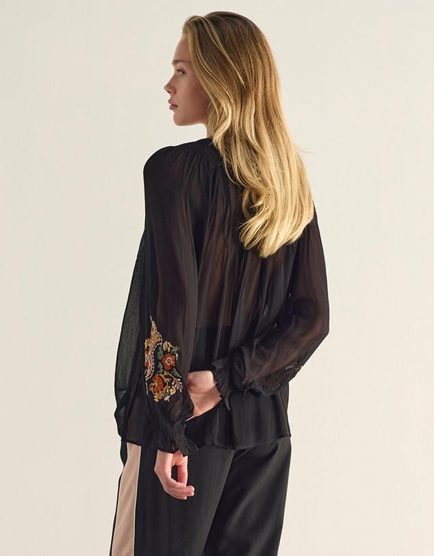 Auguste Olea Blouse - Pinkhill