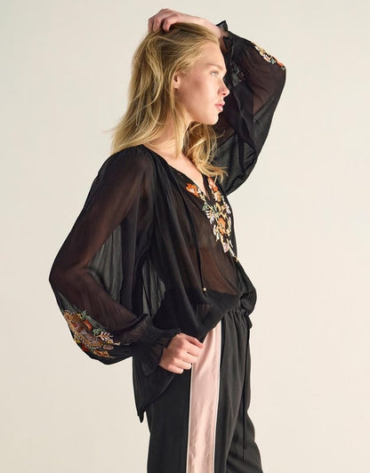 Auguste Olea Blouse - Pinkhill