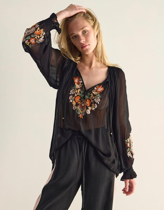 Auguste Olea Blouse - Pinkhill