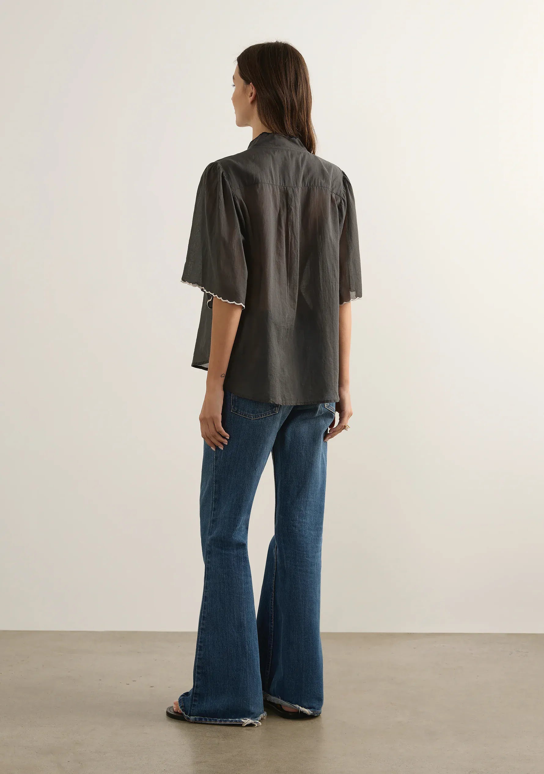Auguste Zoe Embroidered Blouse - Pinkhill