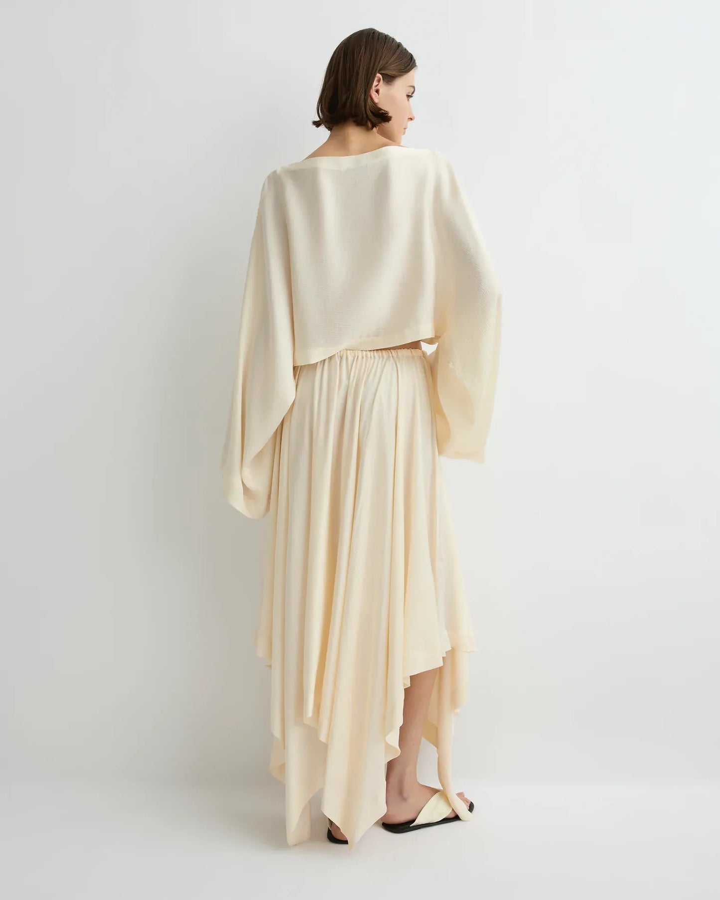 Bondi Born Ardea Kimono Top - Pearl - Pinkhill