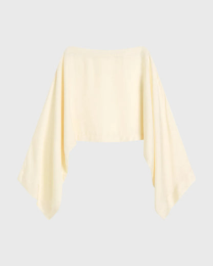 Bondi Born Ardea Kimono Top - Pearl - Pinkhill
