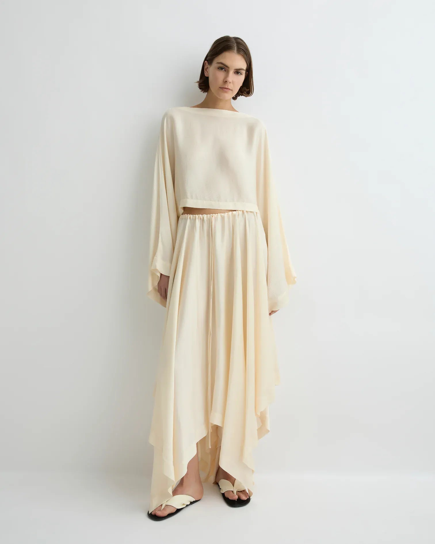 Bondi Born Ardea Square Long Skirt - Pearl - Pinkhill