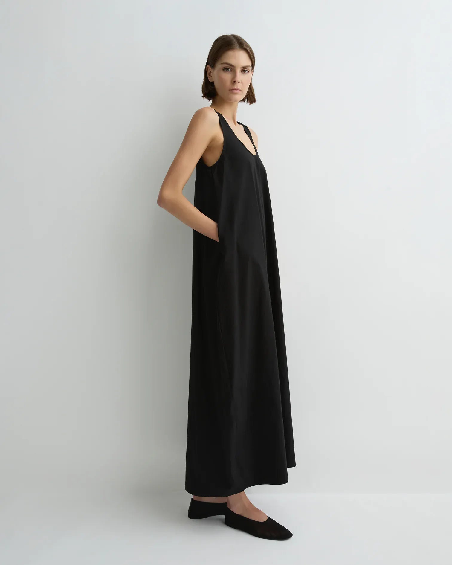 Bondi Born Kyoto Cocoon Dress - Black - Pinkhill