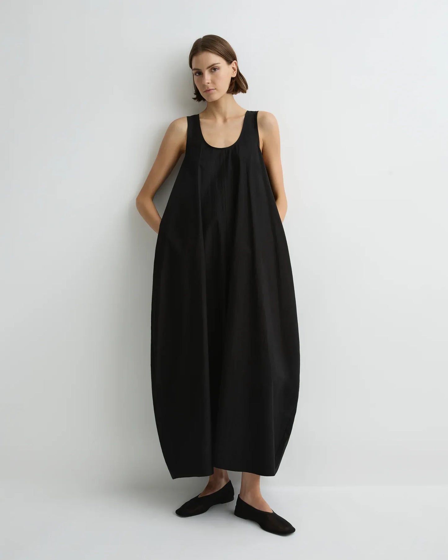 Bondi Born Kyoto Cocoon Dress - Black - Pinkhill
