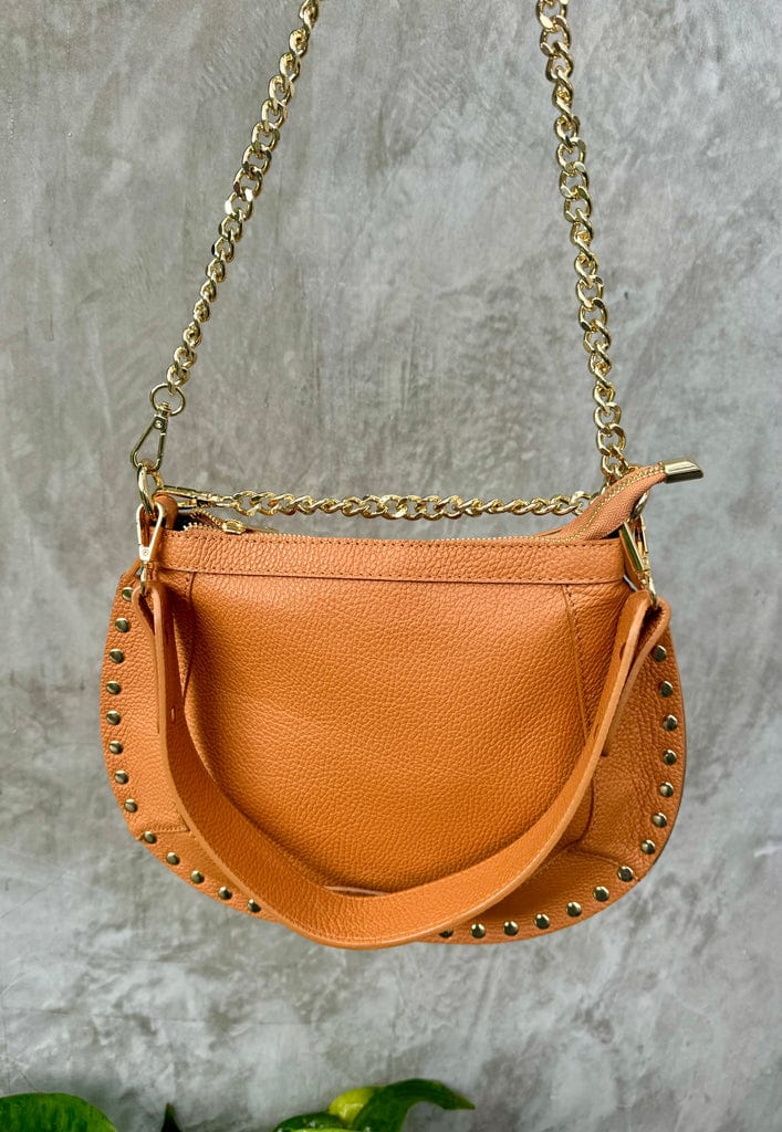 By Studio Zee Bonita - Camel Leather - Pinkhill -  - [] - Darwin boutique - Australian fashion design - Darwin Fashion - Australian Fashion Designer - Australian Fashion Designer Brands - Australian Fashion Design 