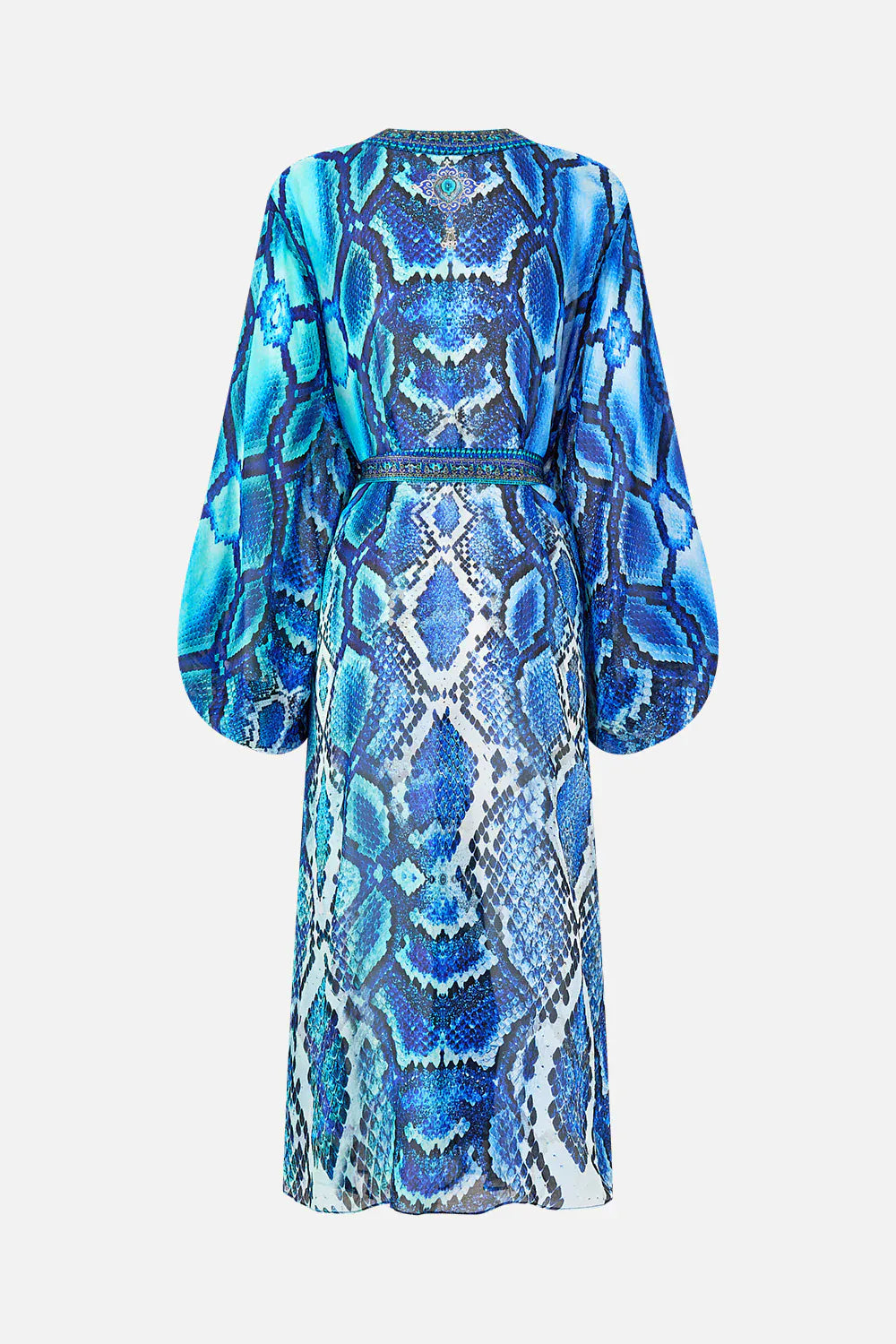 Camilla Blouson Sleeve Layer The Sapphire Serpent - Pinkhill