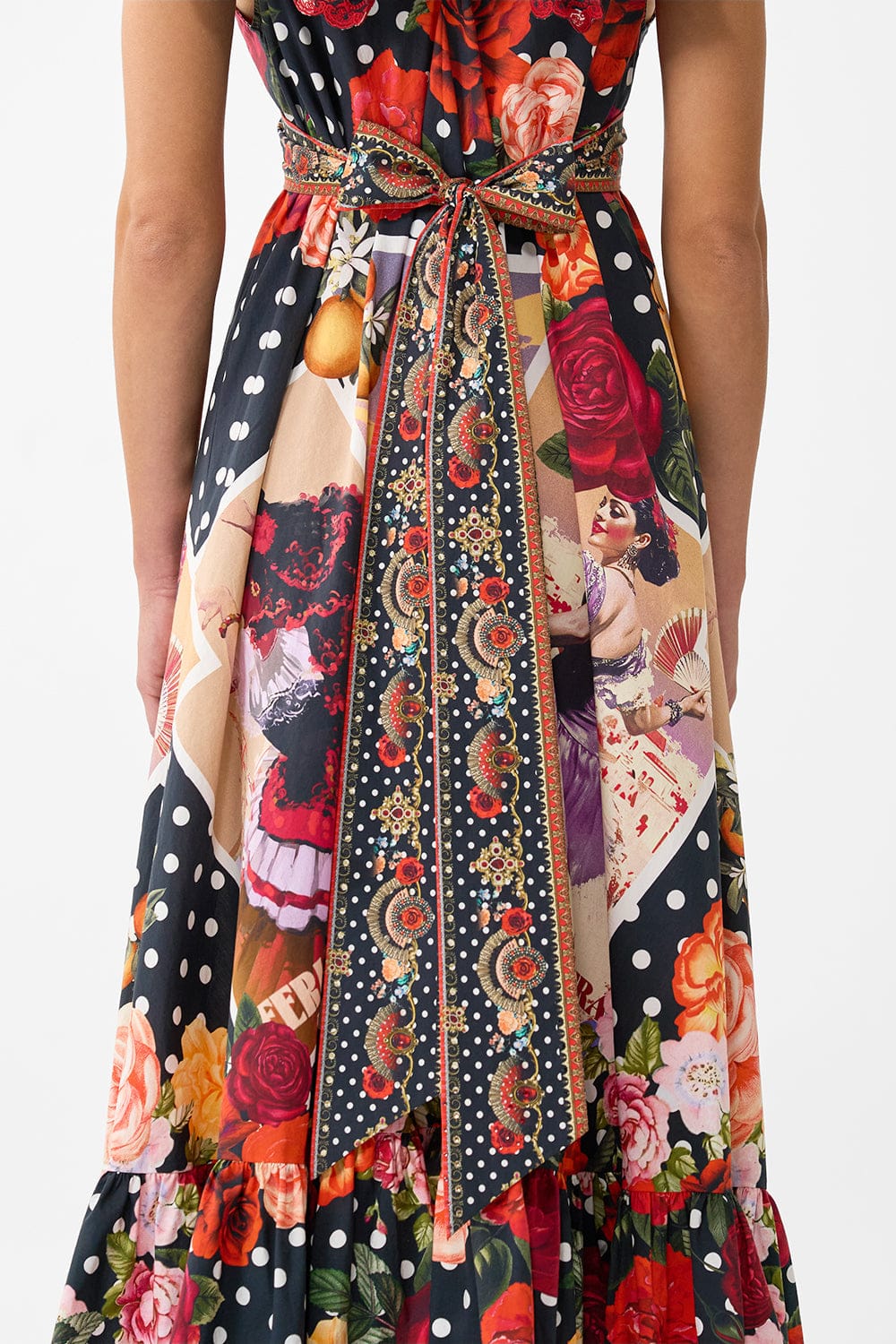 Camilla Frill Neck Dress With Hardware - Daughters of duende - Pinkhill -  - [] - Darwin boutique - Australian fashion design - Darwin Fashion - Australian Fashion Designer - Australian Fashion Designer Brands - Australian Fashion Design 