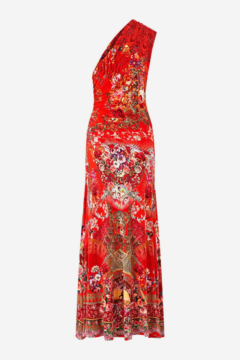 Camilla Gathered Jersey One Shoulder Dress Olé olé - Pinkhill -  - [] - Darwin boutique - Australian fashion design - Darwin Fashion - Australian Fashion Designer - Australian Fashion Designer Brands - Australian Fashion Design 