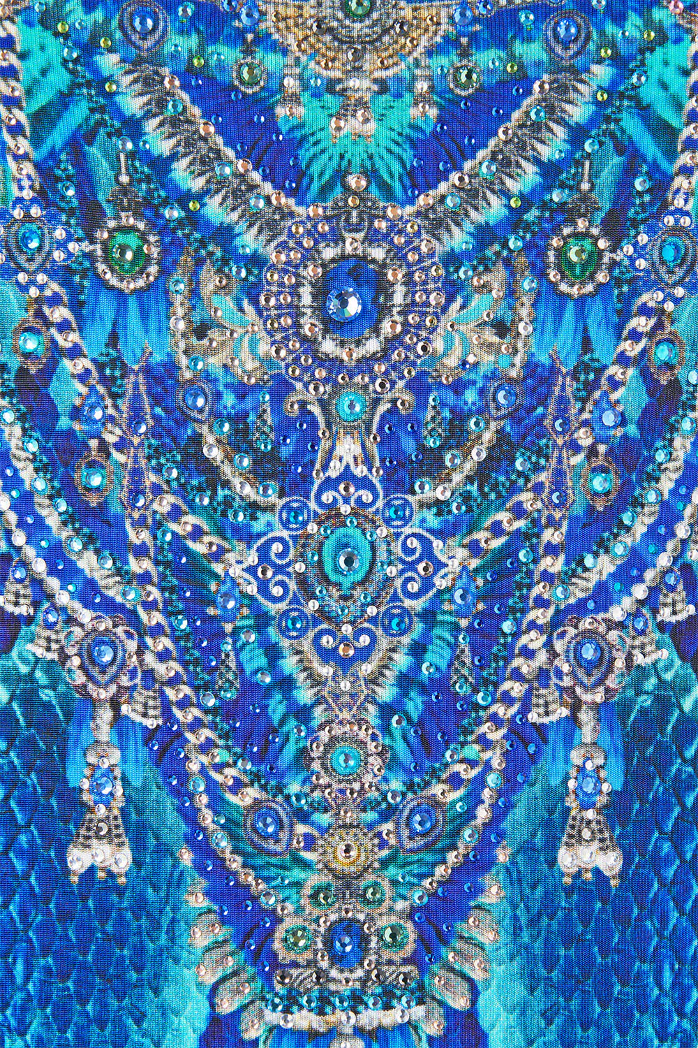 Camilla Jersey Scoop Neck Tank Dress The sapphire serpent - Pinkhill