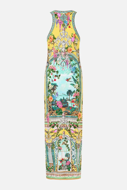 Camilla Jersey Tank Dress - Tales Of Topkapi Palace - Pinkhill -  - [] - Darwin boutique - Australian fashion design - Darwin Fashion - Australian Fashion Designer - Australian Fashion Designer Brands - Australian Fashion Design 