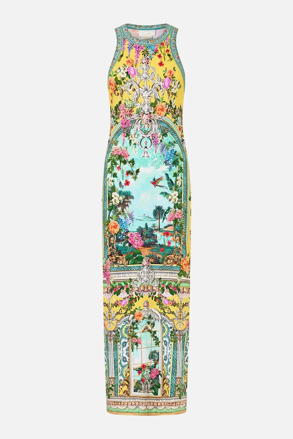 Camilla Jersey Tank Dress - Tales Of Topkapi Palace - Pinkhill -  - [] - Darwin boutique - Australian fashion design - Darwin Fashion - Australian Fashion Designer - Australian Fashion Designer Brands - Australian Fashion Design 