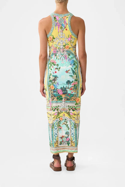 Camilla Jersey Tank Dress - Tales Of Topkapi Palace - Pinkhill -  - [] - Darwin boutique - Australian fashion design - Darwin Fashion - Australian Fashion Designer - Australian Fashion Designer Brands - Australian Fashion Design 