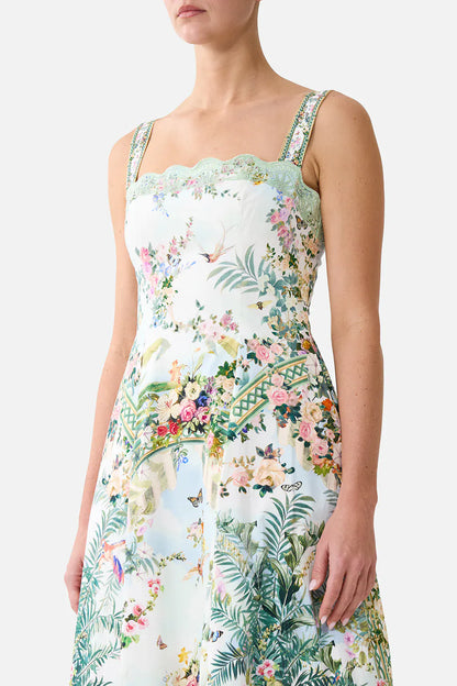 Camilla Long fit and flare dress Art for the Empress