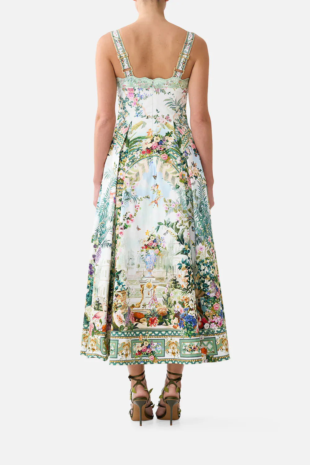 Camilla Long fit and flare dress Art for the Empress