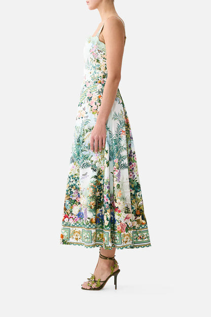 Camilla Long fit and flare dress Art for the Empress