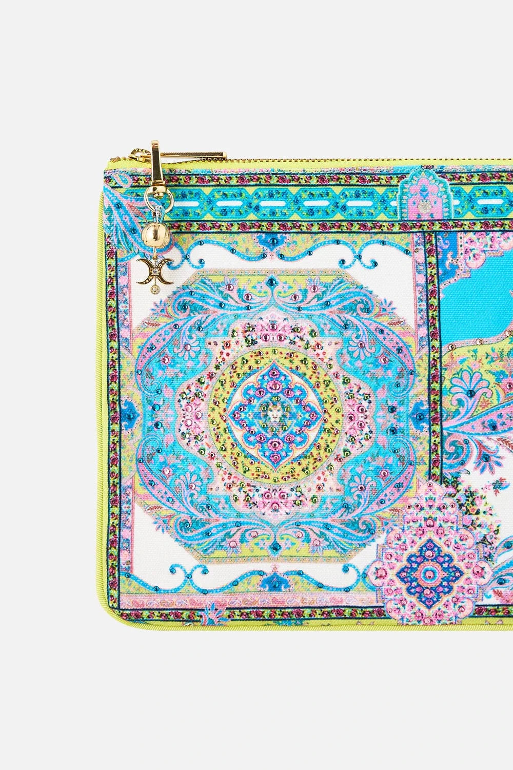 Camilla Small Canvas Clutch - Magic carpet ride - Pinkhill -  - [] - Darwin boutique - Australian fashion design - Darwin Fashion - Australian Fashion Designer - Australian Fashion Designer Brands - Australian Fashion Design 