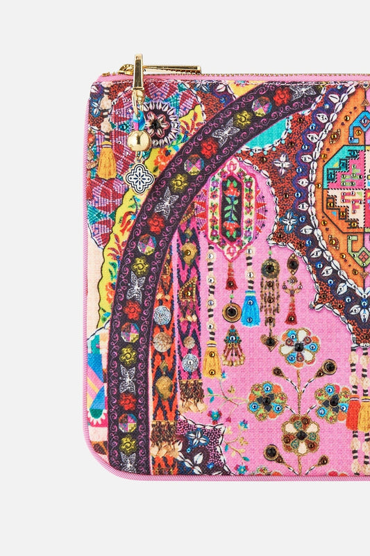 Camilla Small Canvas Clutch Patchwork Panorama - Pinkhill -  - [] - Darwin boutique - Australian fashion design - Darwin Fashion - Australian Fashion Designer - Australian Fashion Designer Brands - Australian Fashion Design 