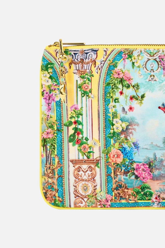 Camilla Small Canvas Clutch Tales Of Topkapi Palace - Pinkhill -  - [] - Darwin boutique - Australian fashion design - Darwin Fashion - Australian Fashion Designer - Australian Fashion Designer Brands - Australian Fashion Design 