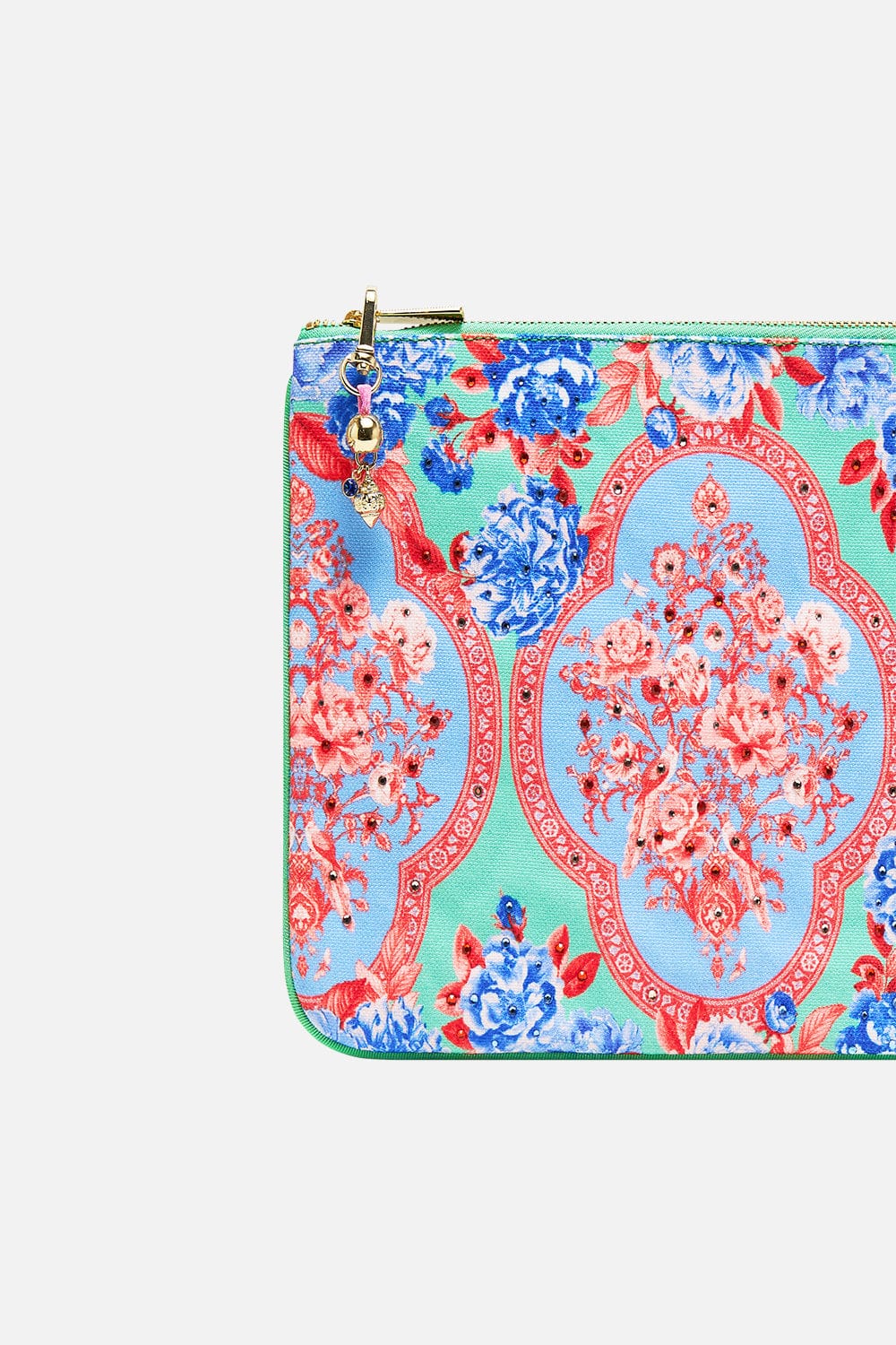 Camilla Small Canvas Clutch Topkapi Pop - Pinkhill -  - [] - Darwin boutique - Australian fashion design - Darwin Fashion - Australian Fashion Designer - Australian Fashion Designer Brands - Australian Fashion Design 