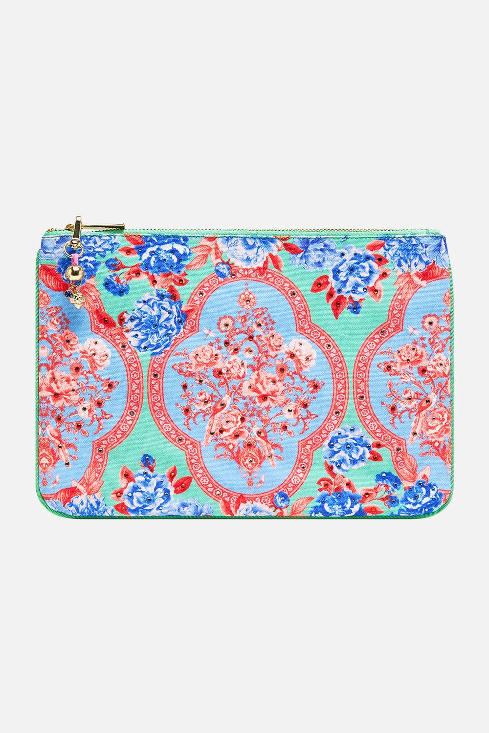 Camilla Small Canvas Clutch Topkapi Pop - Pinkhill -  - [] - Darwin boutique - Australian fashion design - Darwin Fashion - Australian Fashion Designer - Australian Fashion Designer Brands - Australian Fashion Design 