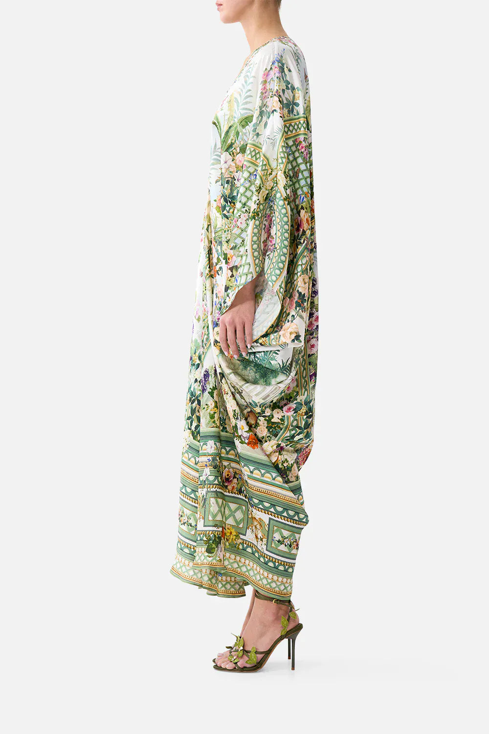 Camilla T Shape long kaftan Art for the Empress