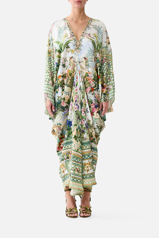Camilla T Shape long kaftan Art for the Empress