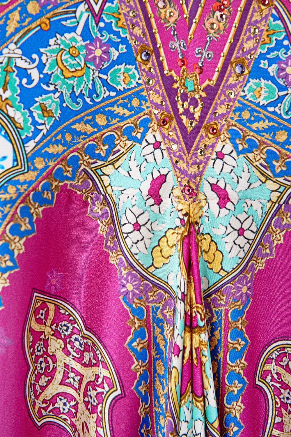 Camilla T Shape Long Kaftan Concubines, Sultans and Courtiers - Pinkhill -  - [] - Darwin boutique - Australian fashion design - Darwin Fashion - Australian Fashion Designer - Australian Fashion Designer Brands - Australian Fashion Design 