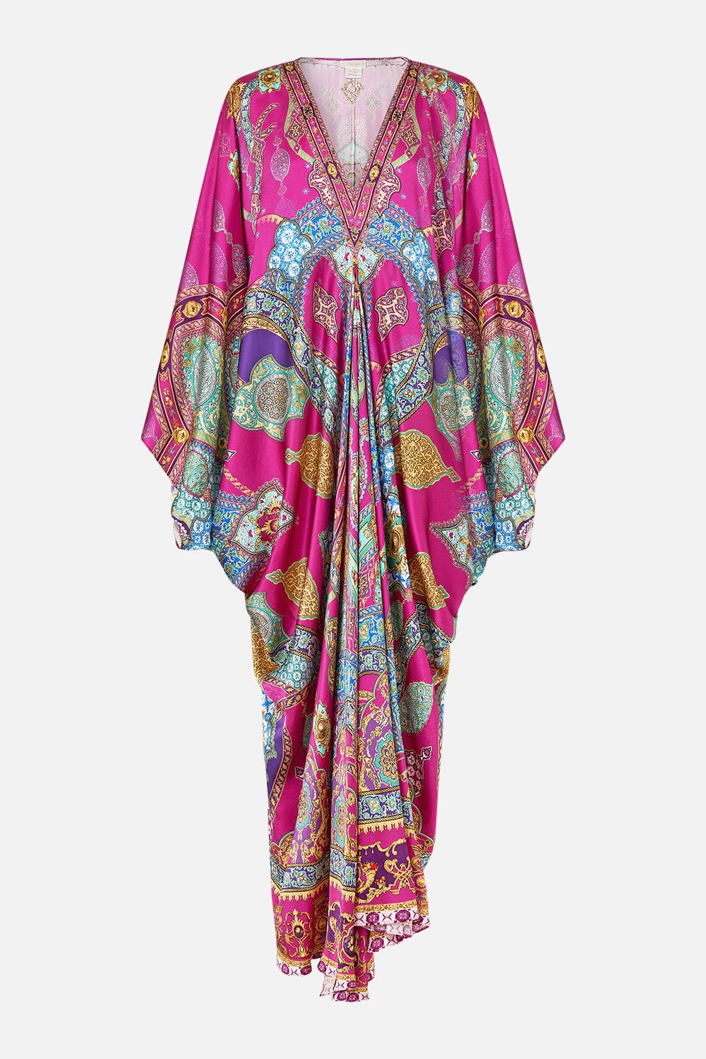 Camilla T Shape Long Kaftan Concubines, Sultans and Courtiers - Pinkhill -  - [] - Darwin boutique - Australian fashion design - Darwin Fashion - Australian Fashion Designer - Australian Fashion Designer Brands - Australian Fashion Design 