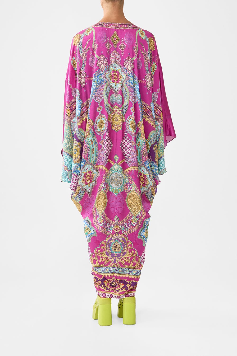 Camilla T Shape Long Kaftan Concubines, Sultans and Courtiers - Pinkhill -  - [] - Darwin boutique - Australian fashion design - Darwin Fashion - Australian Fashion Designer - Australian Fashion Designer Brands - Australian Fashion Design 