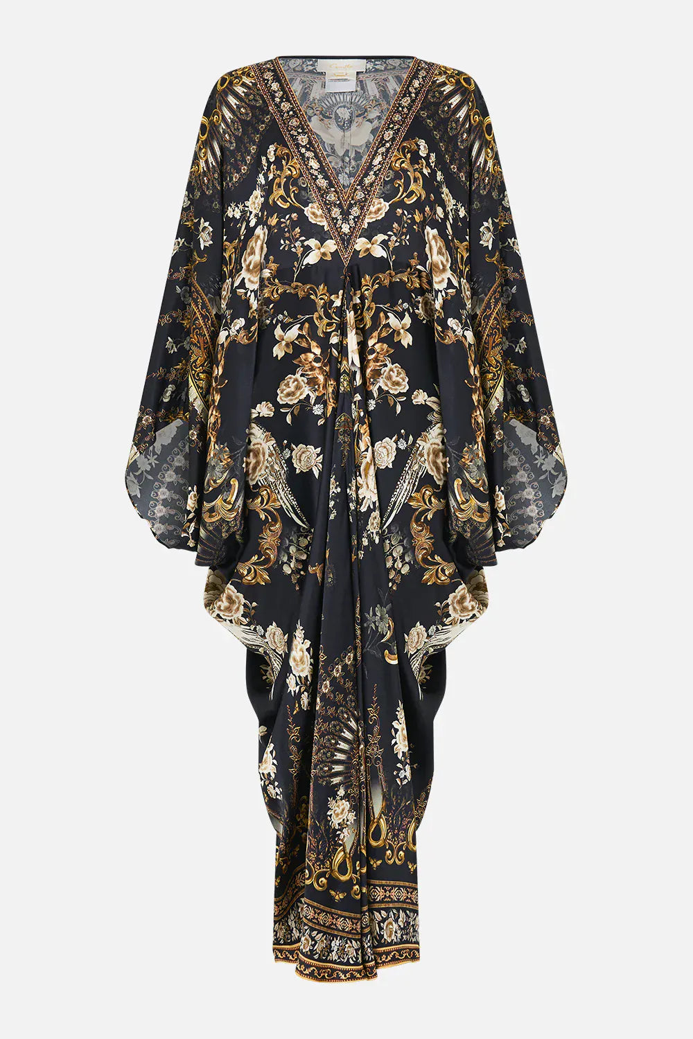 Camilla T Shape Long Kaftan - Pinkhill -  - [] - Darwin boutique - Australian fashion design - Darwin Fashion - Australian Fashion Designer - Australian Fashion Designer Brands - Australian Fashion Design 