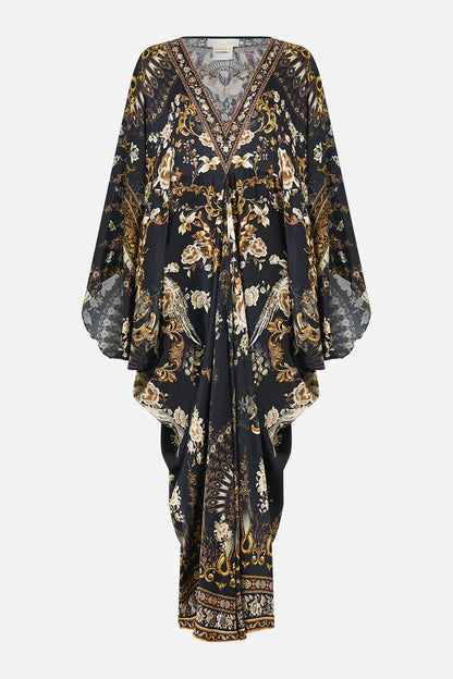 Camilla T Shape Long Kaftan - Pinkhill -  - [] - Darwin boutique - Australian fashion design - Darwin Fashion - Australian Fashion Designer - Australian Fashion Designer Brands - Australian Fashion Design 