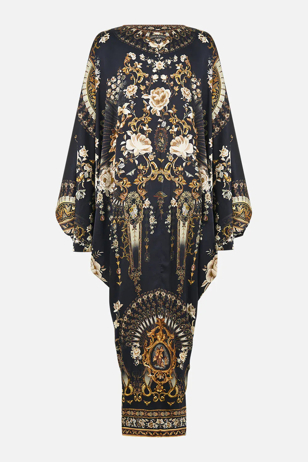 Camilla T Shape Long Kaftan - Pinkhill -  - [] - Darwin boutique - Australian fashion design - Darwin Fashion - Australian Fashion Designer - Australian Fashion Designer Brands - Australian Fashion Design 