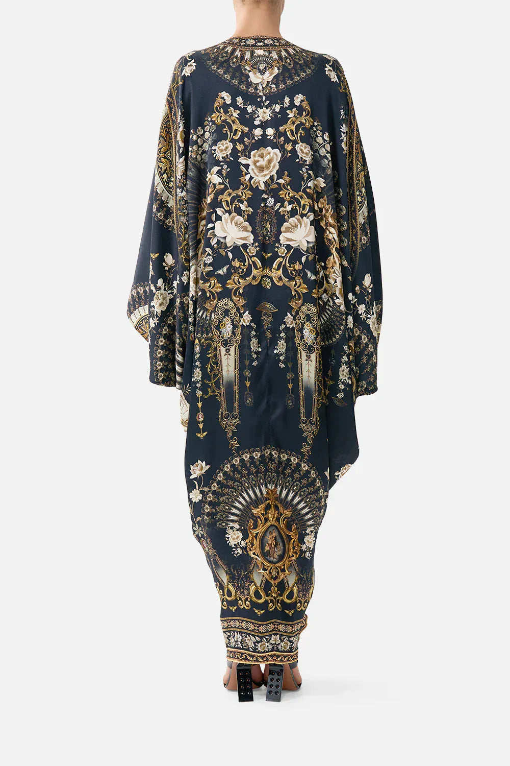 Camilla T Shape Long Kaftan - Pinkhill -  - [] - Darwin boutique - Australian fashion design - Darwin Fashion - Australian Fashion Designer - Australian Fashion Designer Brands - Australian Fashion Design 