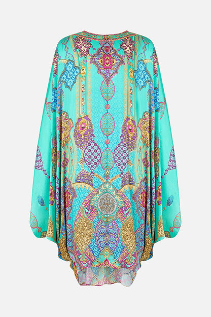 Camilla T Shape Short Kaftan The Concubines Corridor - The Concubine’s Corridor - Pinkhill -  - [] - Darwin boutique - Australian fashion design - Darwin Fashion - Australian Fashion Designer - Australian Fashion Designer Brands - Australian Fashion Design 