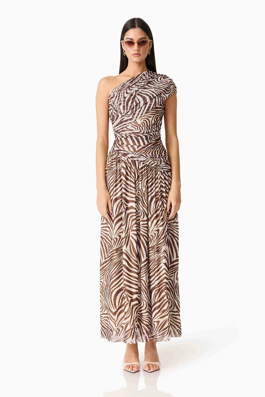 Arabelle Maxi Dress Chocolate