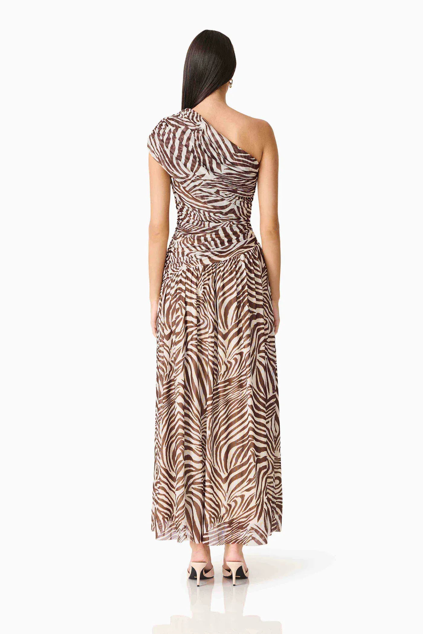 Arabelle Maxi Dress Chocolate - Pinkhill