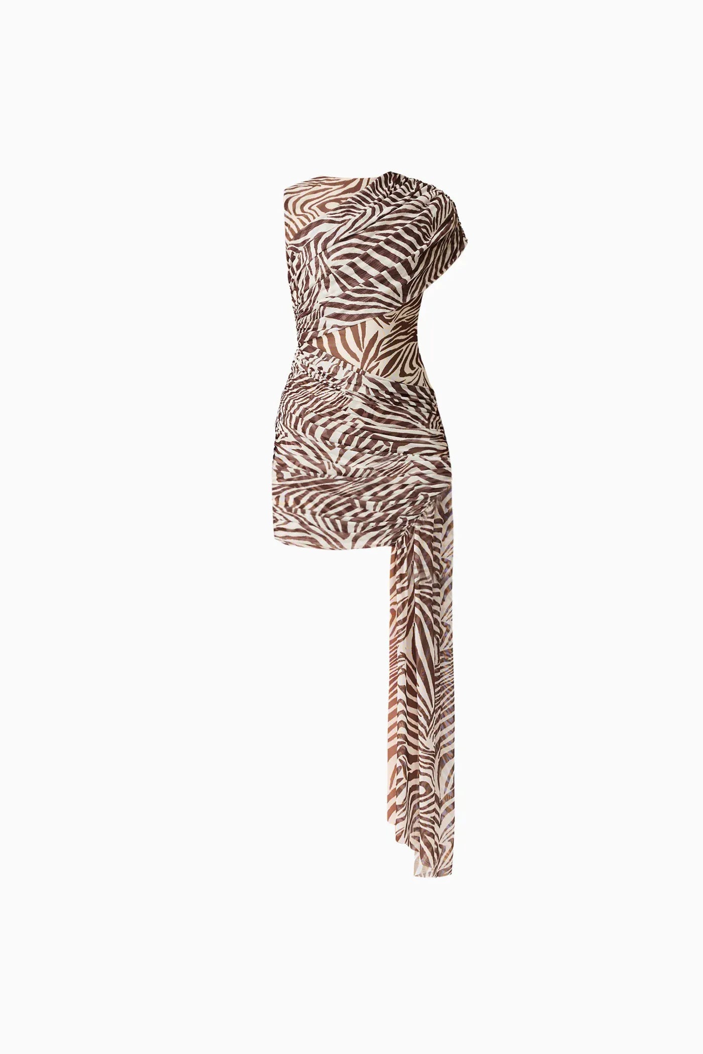 Arabelle Mini Dress Chocolate - Pinkhill