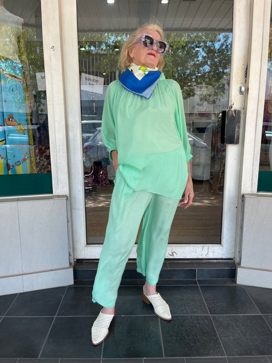 Czarina Palazzo Pants - Mint - Czarina - Pinkhill - darwin fashion - darwin boutique