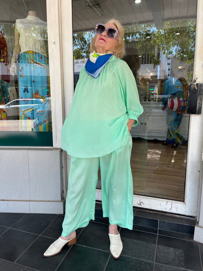 Czarina Palazzo Pants - Mint - Czarina - Pinkhill - darwin fashion - darwin boutique