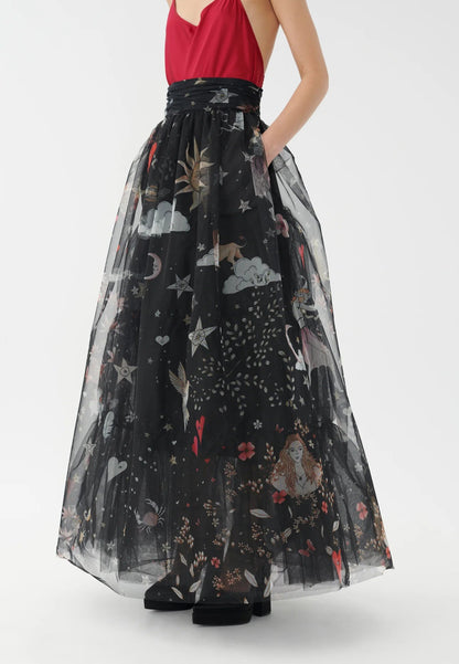 DEA KUDIBAL SKIRT - ANNIVERSARY BLACK - Pinkhill - DEA KUDIBAL - 1591023DK - Darwin boutique - Australian fashion design - Darwin Fashion - Australian Fashion Designer - Australian Fashion Designer Brands - Australian Fashion Design Skirts