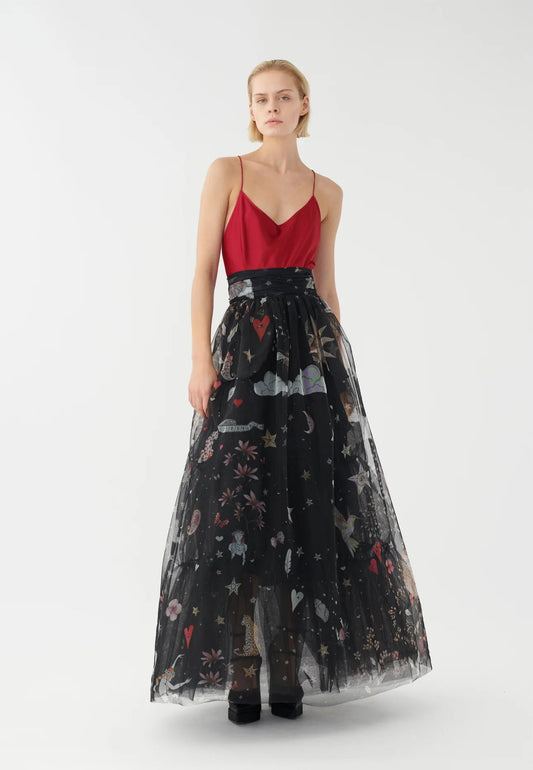 DEA KUDIBAL SKIRT - ANNIVERSARY BLACK - Pinkhill - DEA KUDIBAL - 1591023DK - Darwin boutique - Australian fashion design - Darwin Fashion - Australian Fashion Designer - Australian Fashion Designer Brands - Australian Fashion Design Skirts