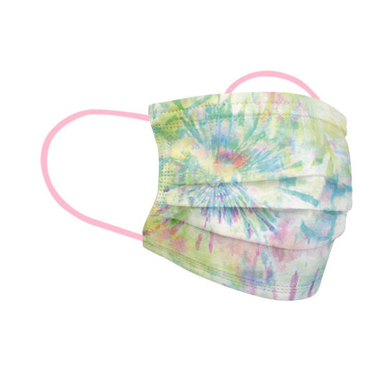Disposable Face Mask - 60s - Tie Dye Rainbow - 5 Pack | Shield Up - Pinkhill, Darwin boutique, Australian high end fashion, Darwin Fashion