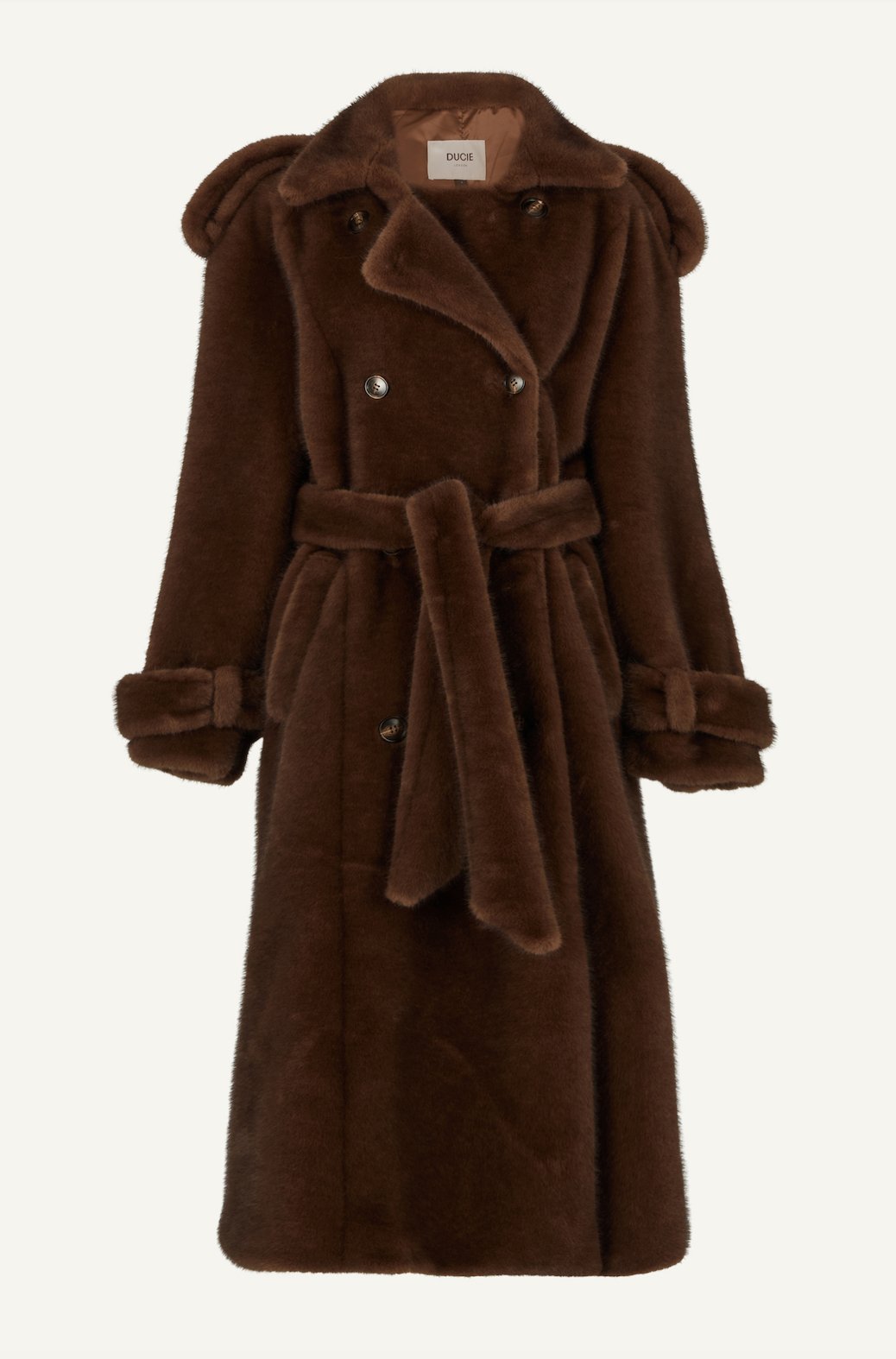 DUCIE THALIA FAUX COAT - COCO - DUCIE - Pinkhill - darwin fashion - darwin boutique