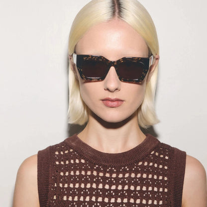 Edera Elio Retro Havana Acetate Sunglasses - Pinkhill -  - [] - Darwin boutique - Australian fashion design - Darwin Fashion - Australian Fashion Designer - Australian Fashion Designer Brands - Australian Fashion Design 