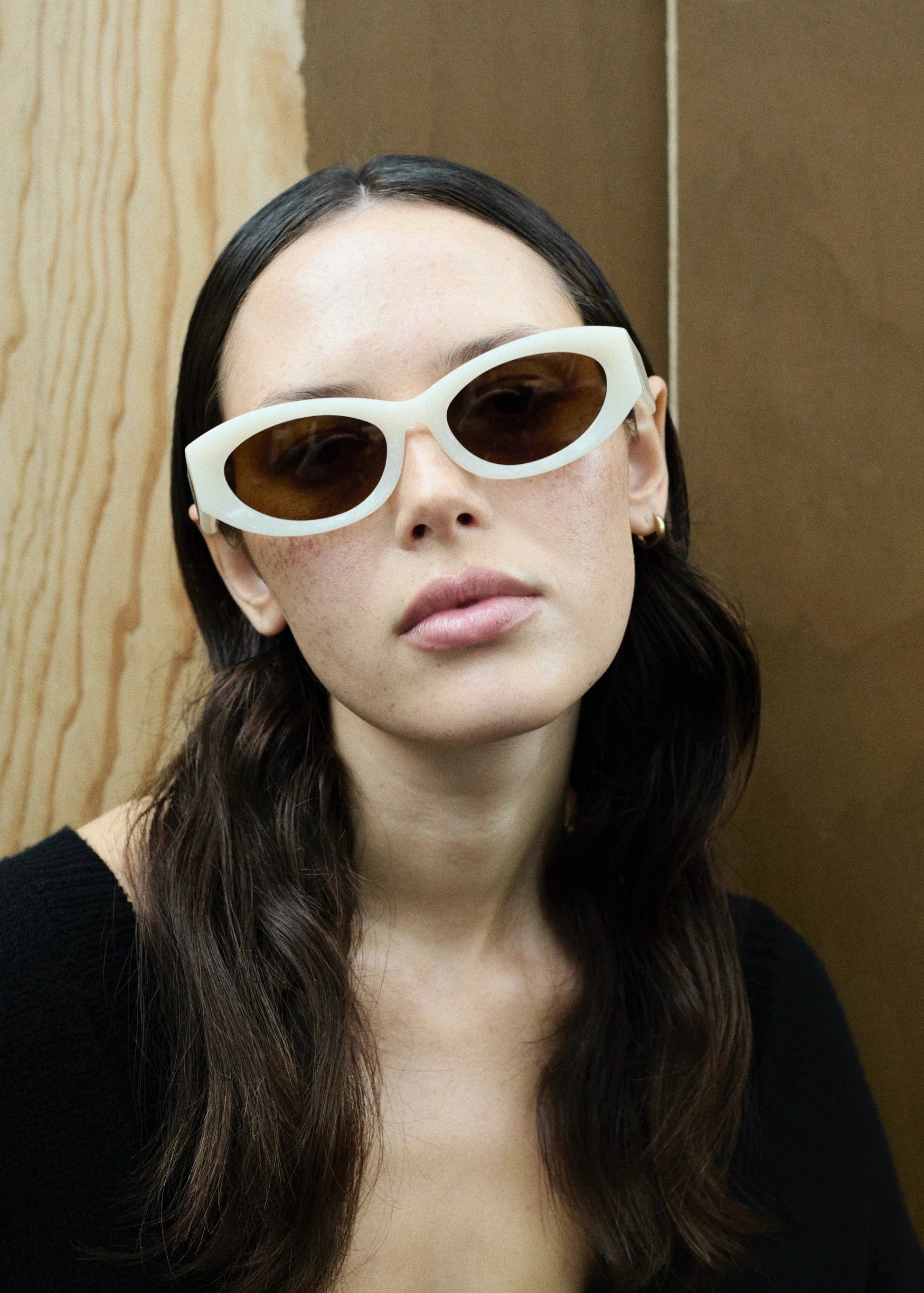 Edera Margaux Creamy Acetate Sunglasses - Pinkhill -  - [] - Darwin boutique - Australian fashion design - Darwin Fashion - Australian Fashion Designer - Australian Fashion Designer Brands - Australian Fashion Design 