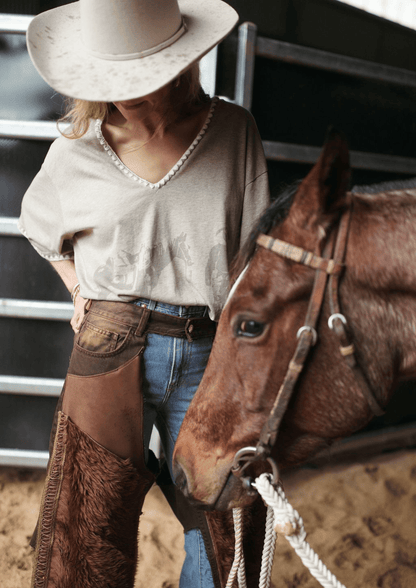 Farmer By Whitney Lone Ranger Vee Neck