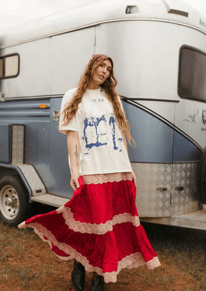 Farmer By Whitney West Of Here Chpt 2 Lone Ranger Crew Tee