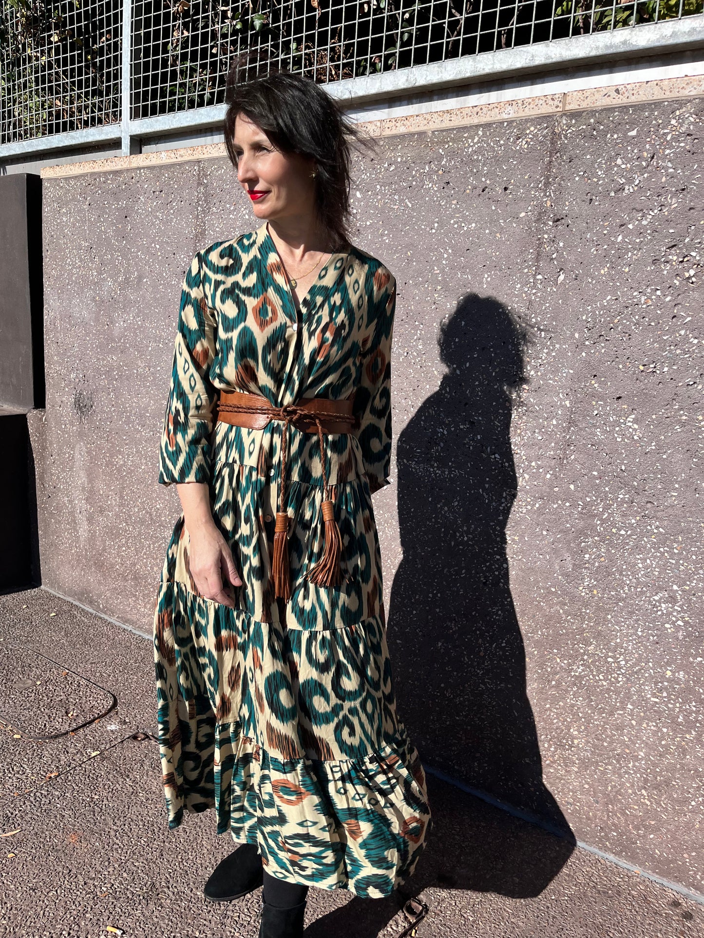 Luciana Dress - Green - Pinkhill, Darwin boutique, high end fashion, Darwin Fashion